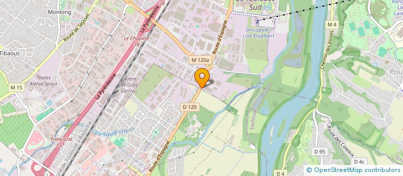 localisation de l'entreprise LEPINAY à TOULOUSE