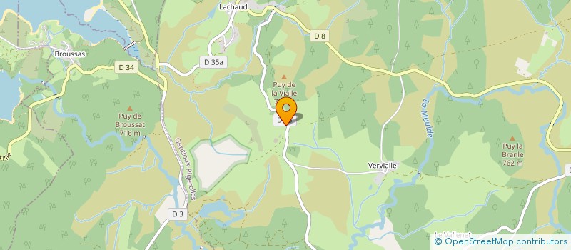 localisation de l'entreprise LEPINE IMMO à GENTIOUX-PIGEROLLES