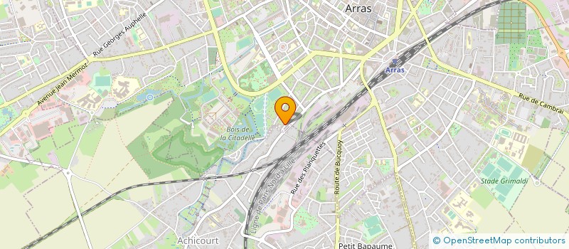 localisation de l'entreprise LEPINOIS LEVAGE  ARRAS