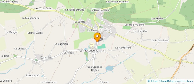 localisation de l'entreprise LEPLANOIS SCI à SOULEUVRE EN BOCAGE