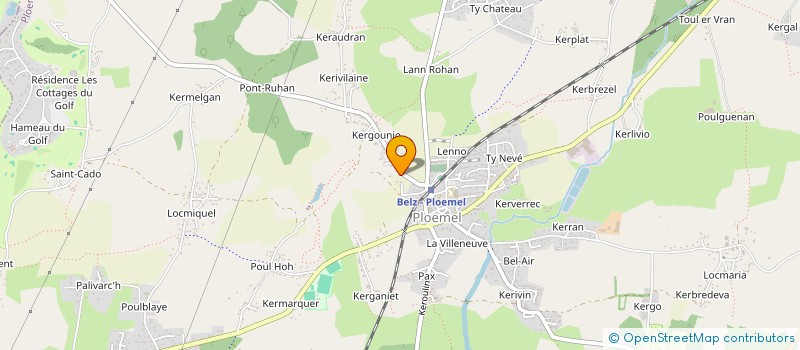 localisation de l'entreprise LEPLUSBO  PLOEMEL