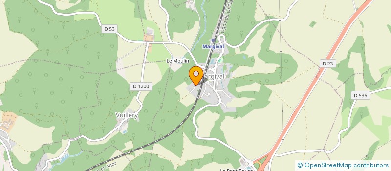 localisation de l'entreprise LEPOLARD GESTION  MARGIVAL