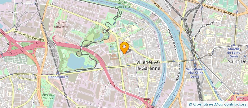 localisation de l'entreprise LEPOLES à VILLENEUVE-LA-GARENNE