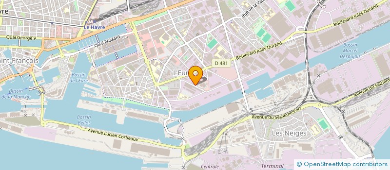 localisation de l'entreprise LEPONT à LE HAVRE