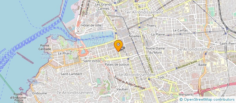 localisation de l'entreprise LEPRADPCH  MARSEILLE