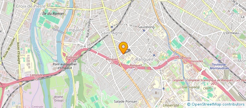 localisation de l'entreprise LEPRESLE ET SAINT-LOT  TOULOUSE