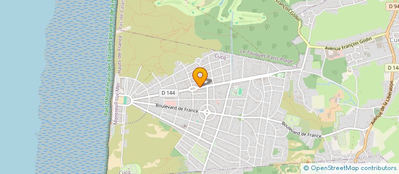 localisation de l'entreprise LEPRETRE à CUCQ