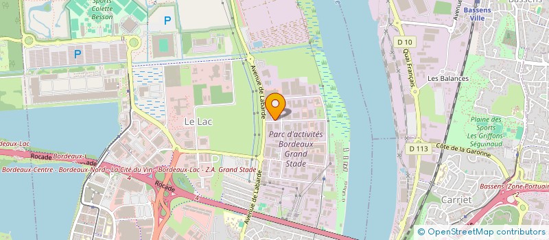 localisation de l'entreprise LEPREVOST ARTHUR à BORDEAUX