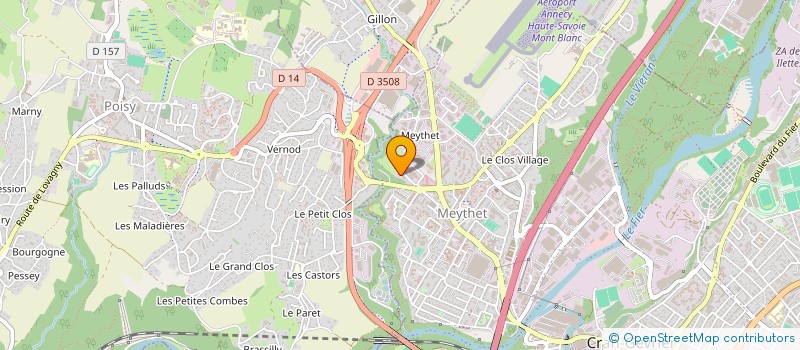 localisation de l'entreprise LEPRI à ANNECY