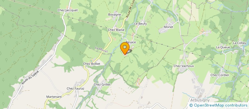 localisation de l'entreprise LEPRINCE IMMOBILIER  LA MURAZ