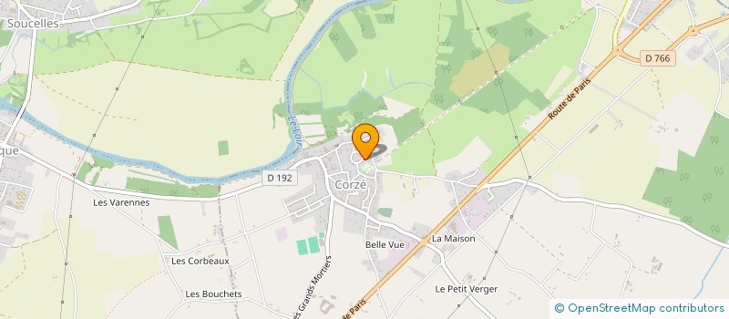 localisation de l'entreprise LEPRONIER  CORZE