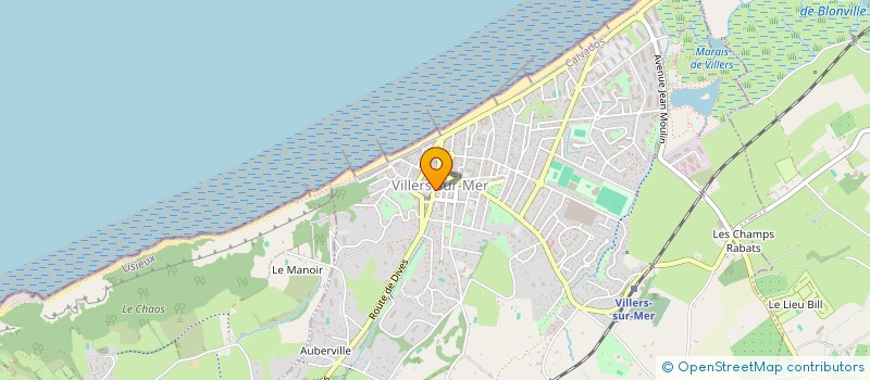 localisation de l'entreprise LEPROU ET CIE à VILLERS-SUR-MER