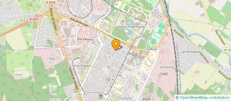 localisation de l'entreprise LEPROVOST / SELOSSE INDIVISION  ORLEANS
