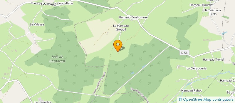 localisation de l'entreprise LEPRUNIER QUINCAILLERIE SARL à QUETTEHOU