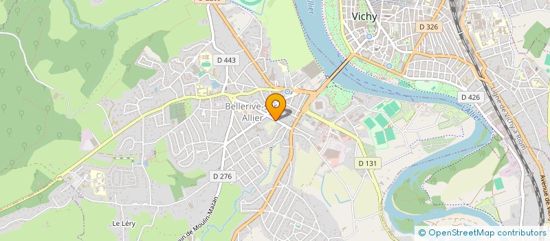 localisation de l'entreprise LEPUS TIMIDUS  BELLERIVE-SUR-ALLIER