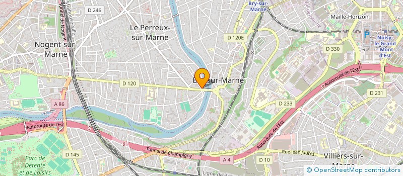 localisation de l'entreprise LEQUAI à LE PERREUX-SUR-MARNE