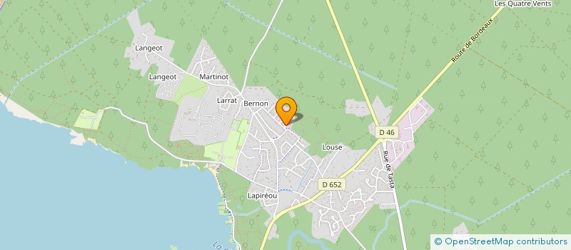 localisation de l'entreprise LEQUARRE ERIC  LUGOS