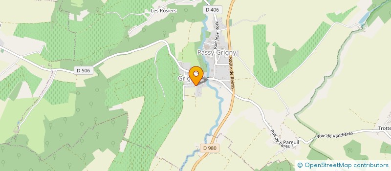 localisation de l'entreprise LEQUART ET FILS  PASSY-GRIGNY