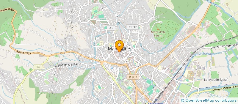 localisation de l'entreprise LEQUERRE  ALLEMAGNE-EN-PROVENCE