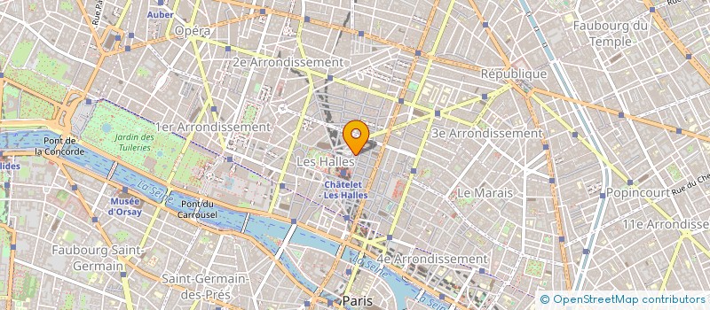 localisation de l'entreprise LEQUESNE à PARIS