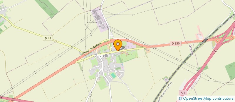 localisation de l'entreprise LEQUETTE LOUIS  GAVRELLE