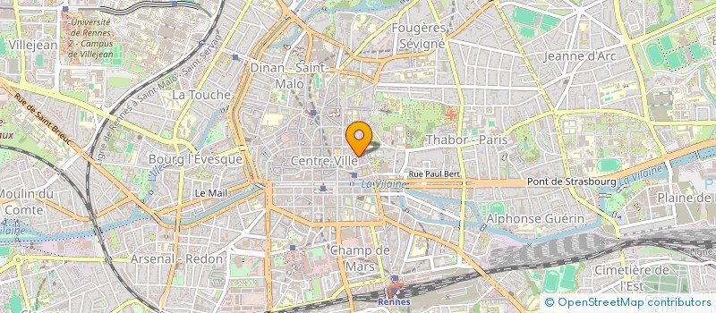 localisation de l'entreprise LEQUIME TANGUY COURTAGE ET CONSEIL à RENNES