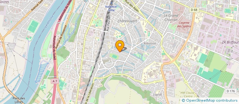 localisation de l'entreprise LEQUINZE à VALENCE