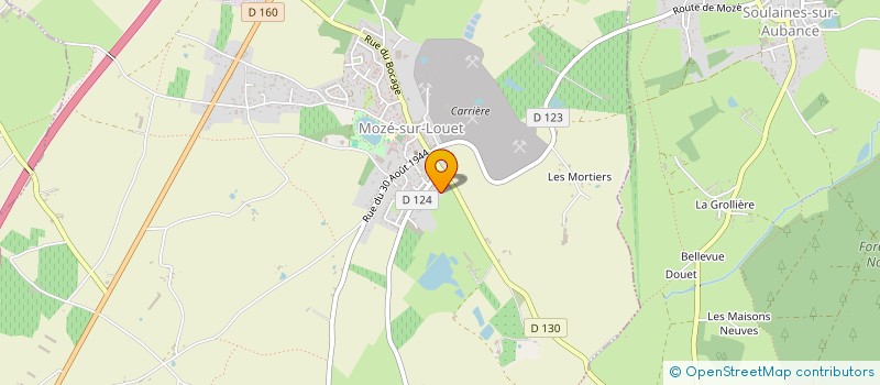 localisation de l'entreprise LEQUIPE  MOZE-SUR-LOUET