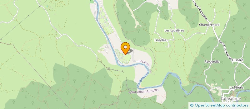 localisation de l'entreprise LERAG  ROSIERES