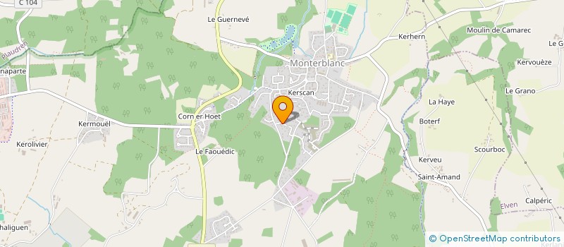 localisation de l'entreprise LERAW  MONTERBLANC