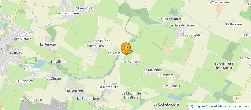 localisation de l'entreprise LERAY à SAINT-MARS-DU-DESERT