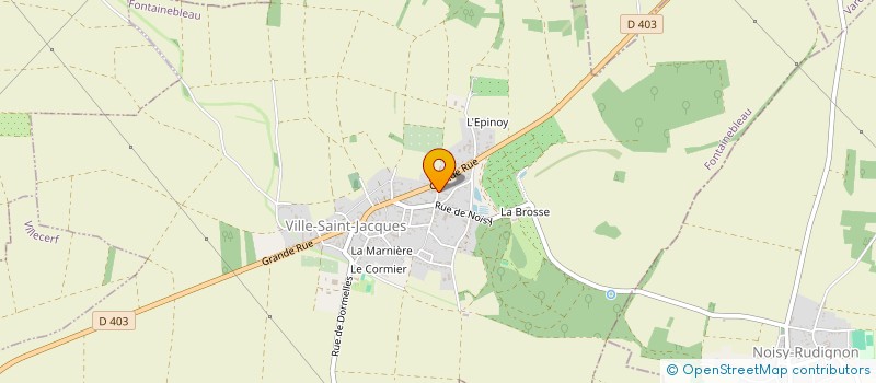 localisation de l'entreprise LERAY  VILLE-SAINT-JACQUES