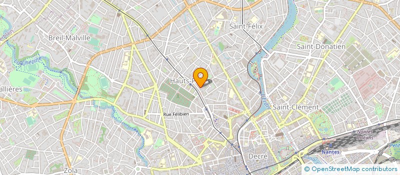 localisation de l'entreprise LERAY ELECTRICITE à NANTES