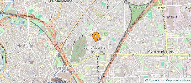 localisation de l'entreprise LERC51 à LILLE
