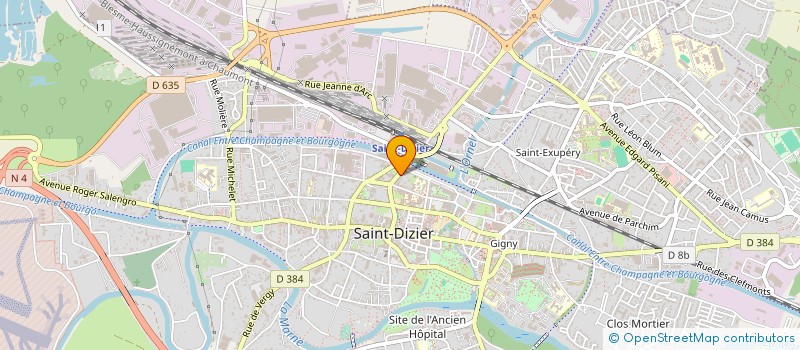 localisation de l'entreprise LERCO à SAINT-DIZIER