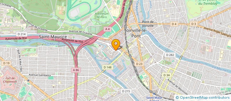 localisation de l'entreprise LERE FOOD POKE MONTPARNASSE à SAINT-MAURICE