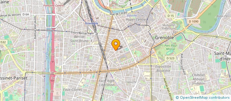 localisation de l'entreprise LEREDELACH CONSULTING à GRENOBLE