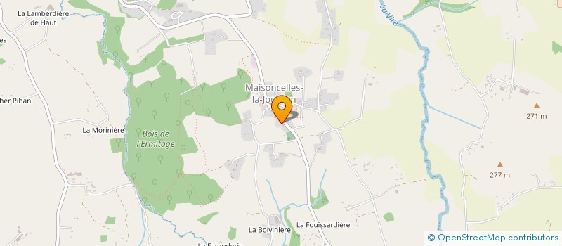 localisation de l'entreprise LERENARD YOHANN COUVERTURE à VIRE NORMANDIE