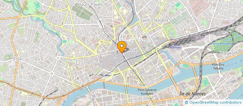 localisation de l'entreprise LERFAST à NANTES