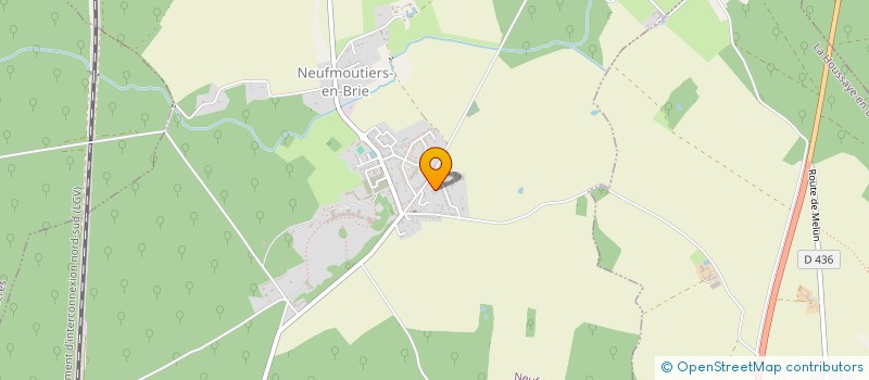 localisation de l'entreprise LERIANE  NEUFMOUTIERS-EN-BRIE