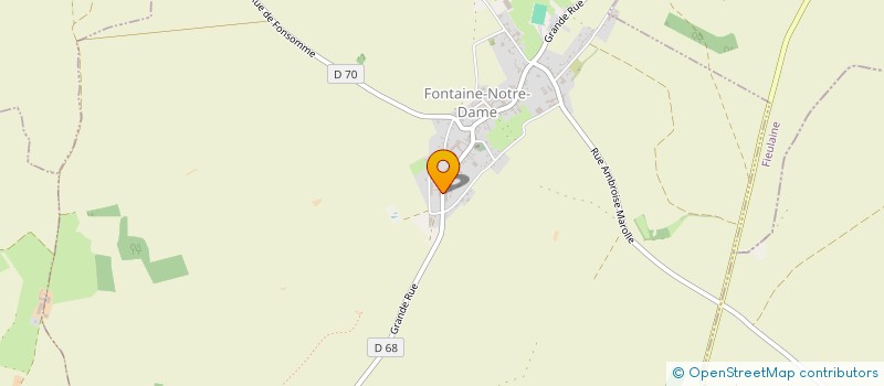 localisation de l'entreprise LERICHE TRAVAUX SERVICES  FONTAINE NOTRE DAME