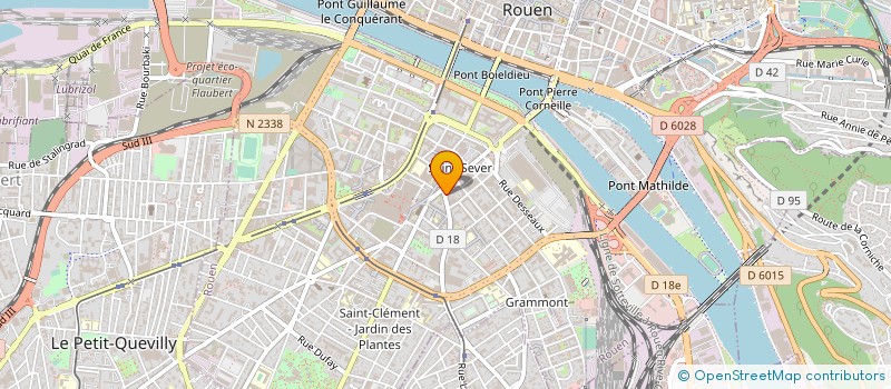 localisation de l'entreprise LERIS SOLUTIONS à ROUEN