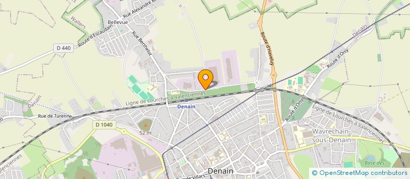 localisation de l'entreprise LERLIS à DENAIN