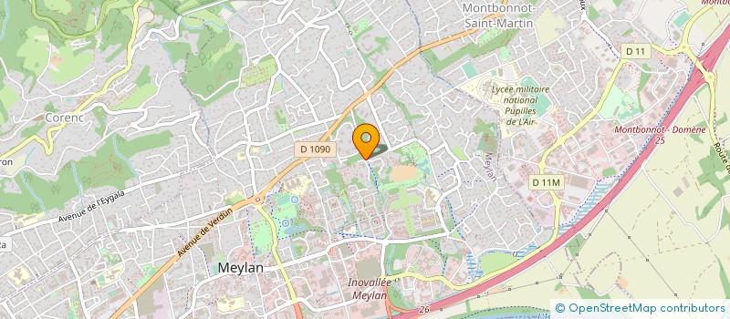 localisation de l'entreprise LERMA à MEYLAN