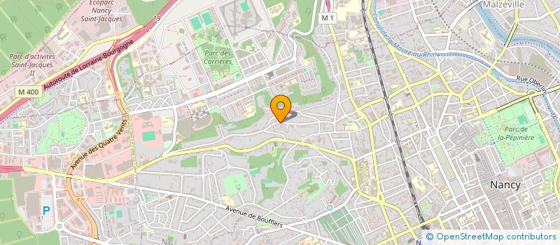 localisation de l'entreprise LERNX  NANCY