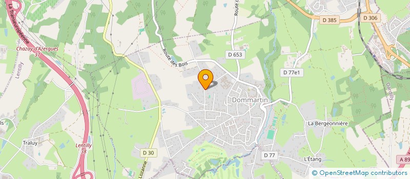 localisation de l'entreprise LEROCH  DOMMARTIN