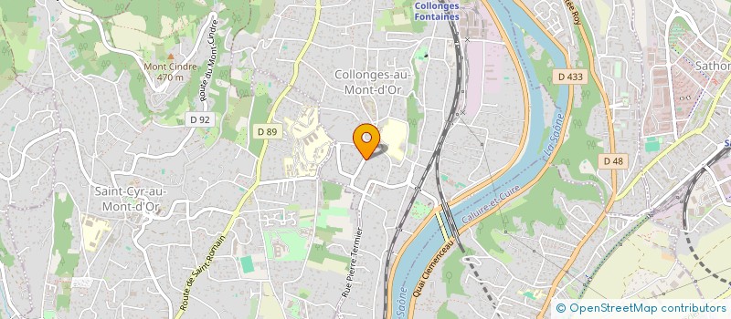 localisation de l'entreprise LEROCHE  COLLONGES-AU-MONT- D OR