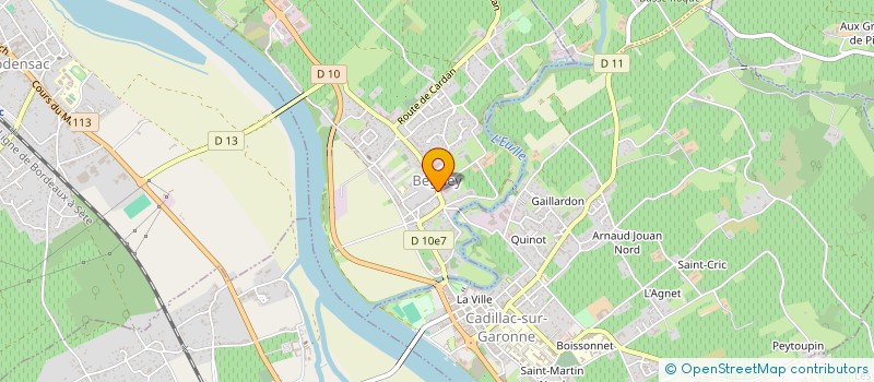 localisation de l'entreprise LEROD  BEGUEY