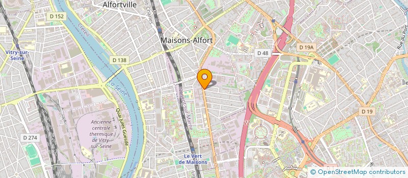 localisation de l'entreprise LERON' CONSEILS à MAISONS-ALFORT