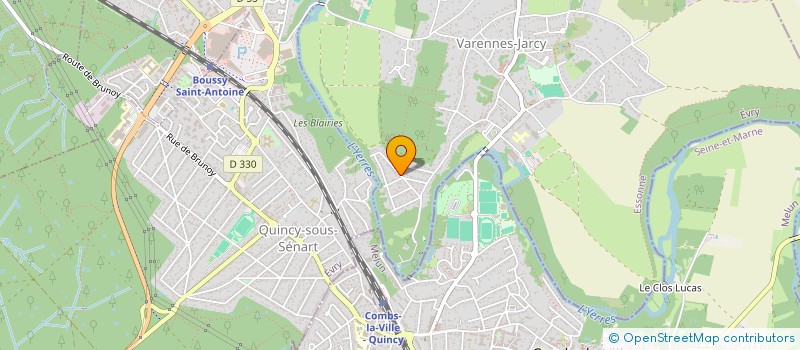 localisation de l'entreprise LERON II  VARENNES-JARCY